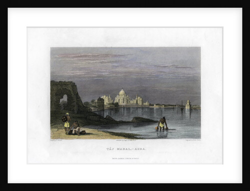 Taj Mahal, Agra, India by Robert Wallis