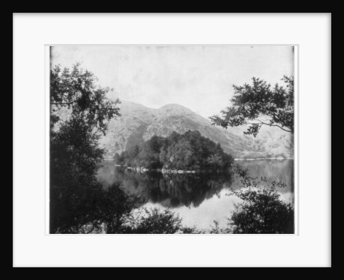 Ellen's Isle, Loch Katrine, Scotland by John L Stoddard