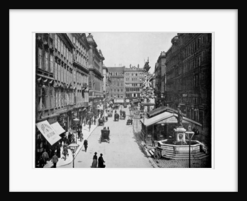 The Graben, Vienna by John L Stoddard