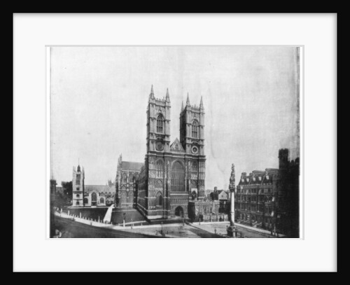 Westminster Abbey, London by John L Stoddard