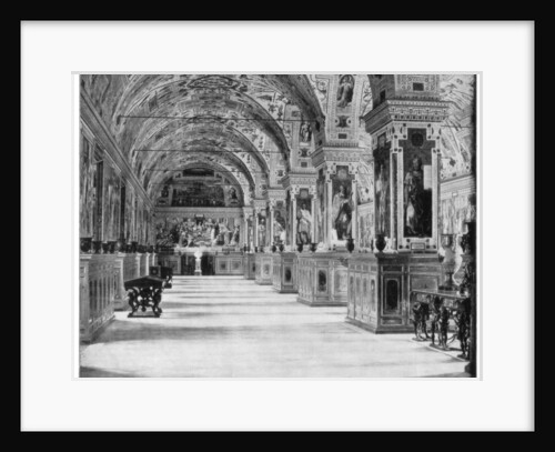 The Vatican Library, Rome by John L Stoddard