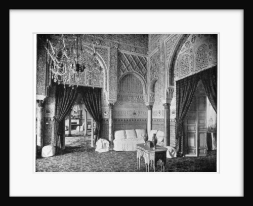 Salon of Maria de Padilla, Alcazar, Seville, Spain by John L Stoddard