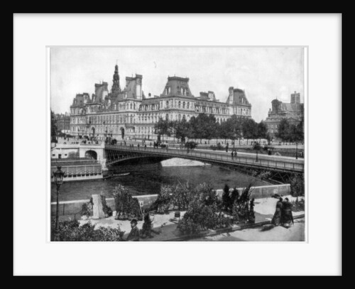 Hotel de Ville, Paris by John L Stoddard
