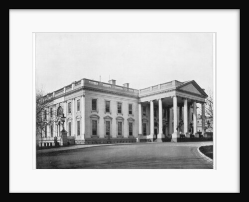 The White House, Washington DC by John L Stoddard