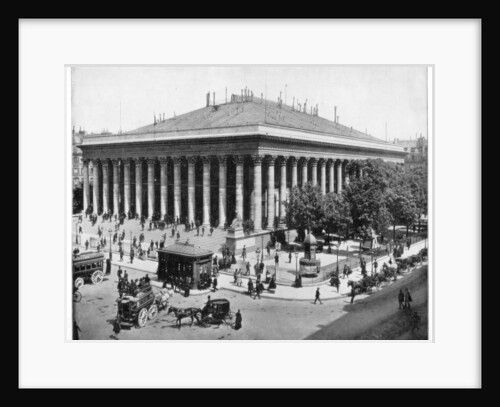 The Bourse, Paris by John L Stoddard
