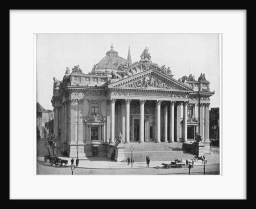 The Bourse, Brussels by John L Stoddard