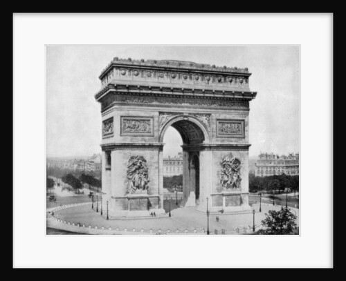 Arc de Triomphe, Paris by John L Stoddard