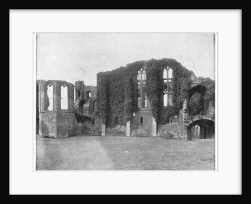 Kenilworth Castle, England by John L Stoddard