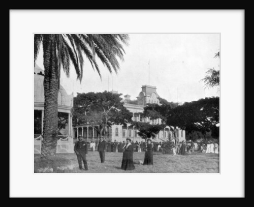 Royal Palace, Honolulu, Sandwich Islands by John L Stoddard