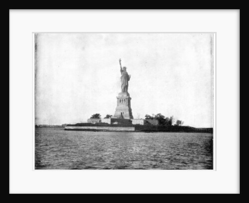 Statue of Liberty, New York Harbour by John L Stoddard