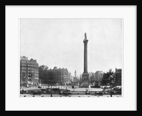 Trafalgar Square, London by John L Stoddard