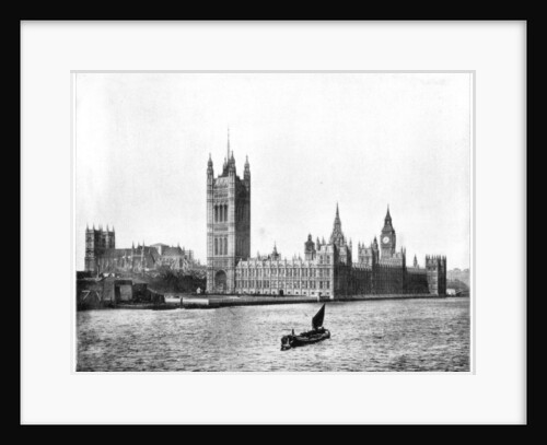 Houses of Parliament, London by John L Stoddard