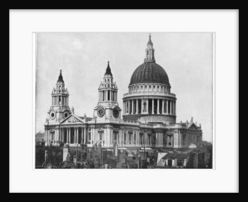 St Paul's Cathedral, London by John L Stoddard