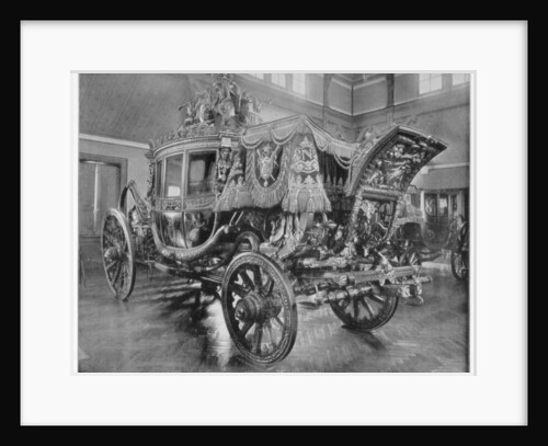 Napoleon's carriage, Versailles by John L Stoddard