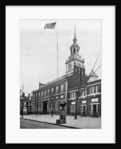 Independence Hall, Philadelphia, USA by John L Stoddard