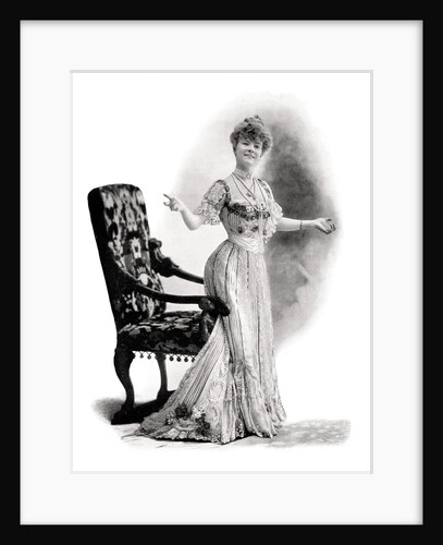 A Parisian Actress, Mademoiselle Charlotte Wiehe by Charles Reutlinger