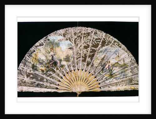 Fan by Duvelleroy by Jean Malvaux