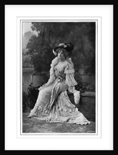 Marie Studholme, English theatre actress by Alfred Ellis & Walery