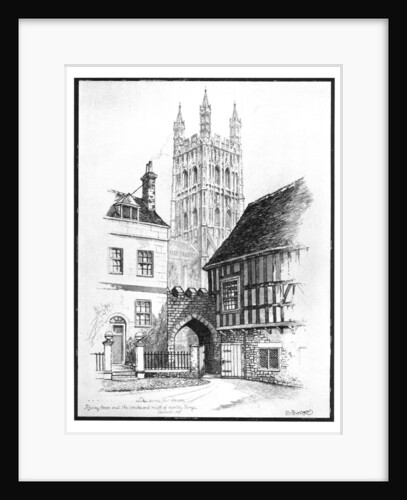 Gloucester Cathedral by Edward J Burrows