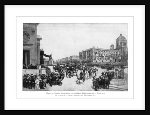Procession at the celebration of the Silver Wedding of the Emperor and Empress of Germany by Richard Fleischer