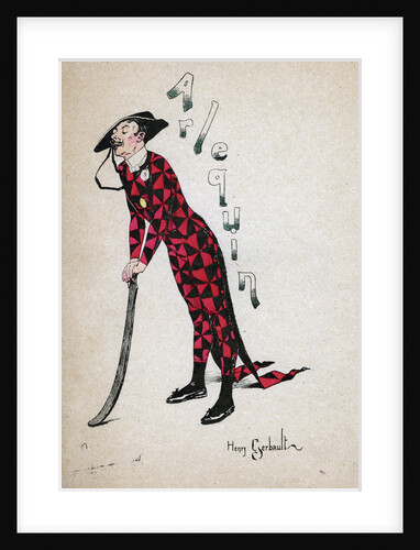 Harlequin by Henry Gerbault