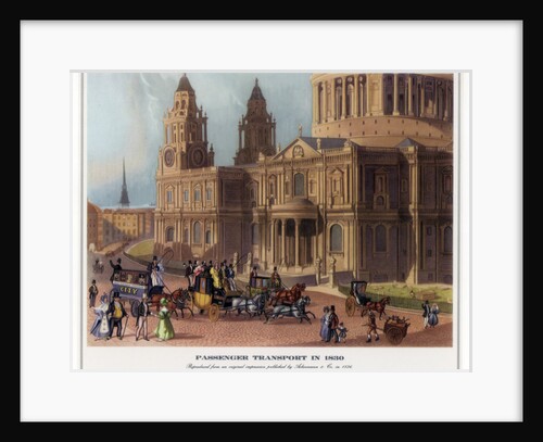 Passenger Transport in 1830 by Anonymous