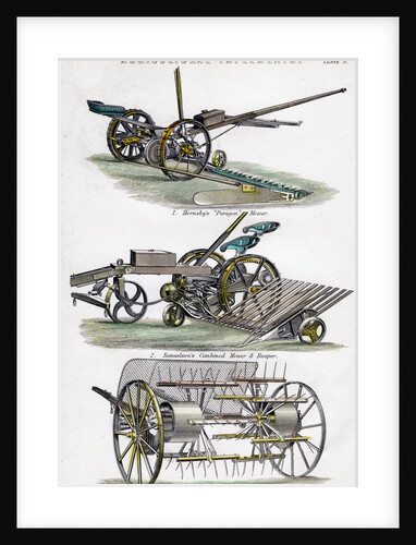 Agricultural implements by Anonymous