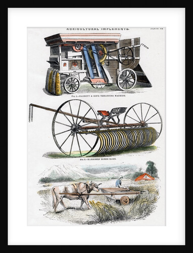 Agricultural implements by Anonymous