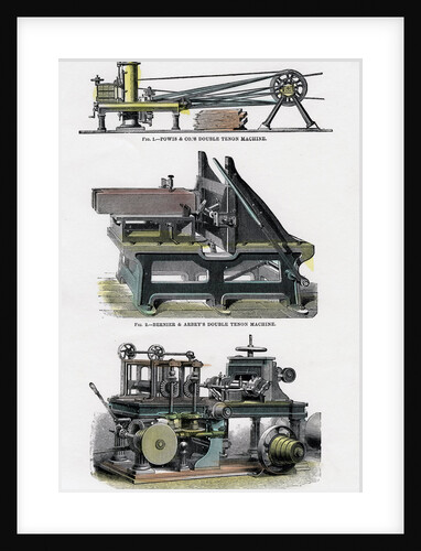 Wood machinery by Anonymous