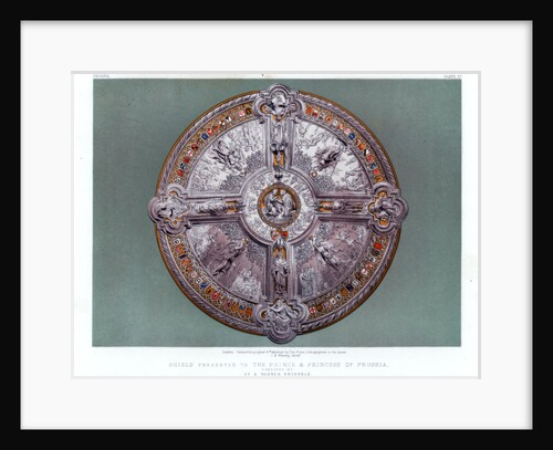 Shield Presented to the Prince and Princess of Prussia by John Burley Waring
