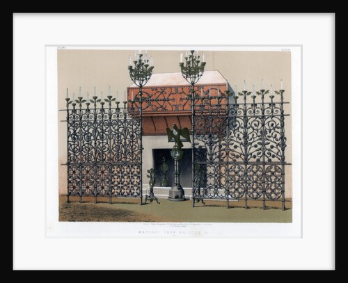 Wrought Iron Grilles by John Burley Waring