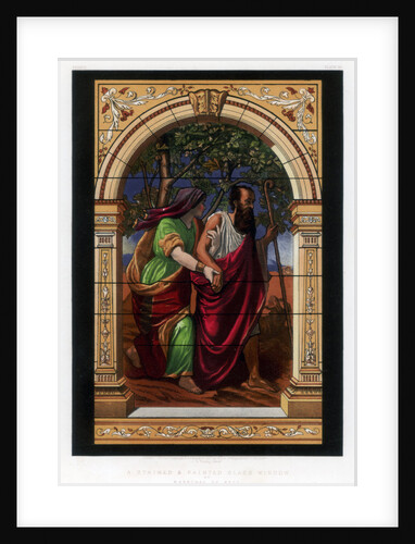 A Stained and Painted Glass Window by John Burley Waring