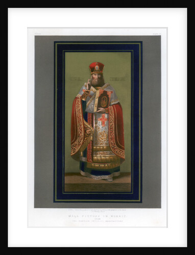 Wall Picture in Mosaic by John Burley Waring