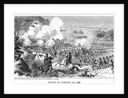 Battle of Carillon, AD 1758 by Anonymous