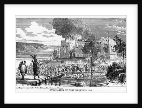 Evacuation of Fort Duquesne by Anonymous