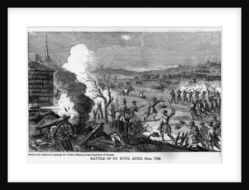 Battle of St Foye, April 28th 1760 by Anonymous