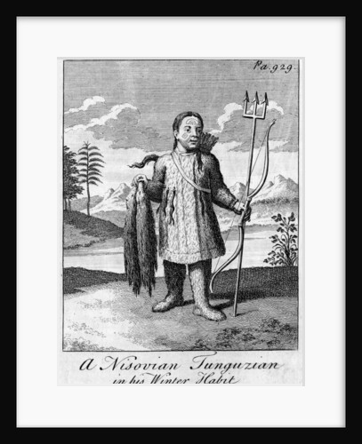 A Nisovian Tunguzian in his Winter Habit by Anonymous