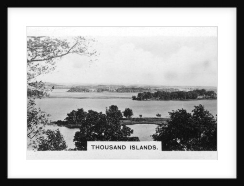 Thousand Islands, St Lawrence River, Canada by Anonymous