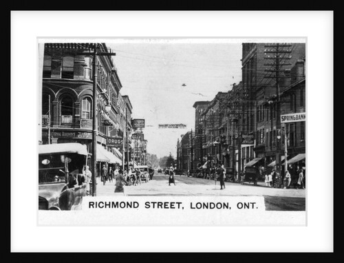 Richmond Street, London, Southwestern Ontario, Canada by Anonymous
