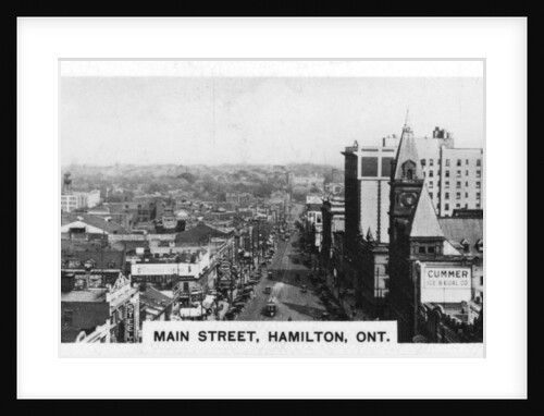 Main Street, Hamilton, Ontario, Canada by Anonymous