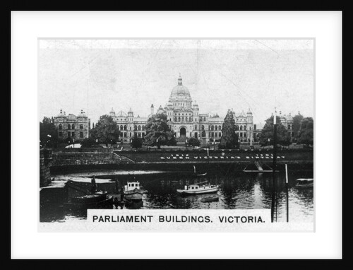 Parliament Buildings, Victoria, British Columbia, Canada by Anonymous