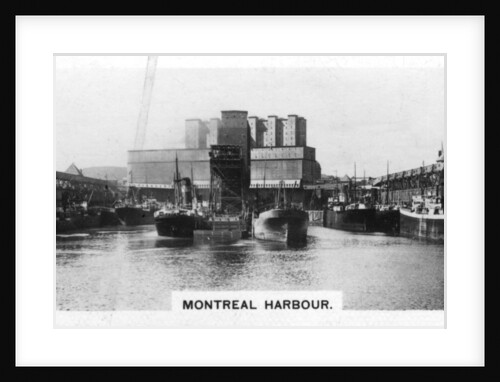 Montreal Harbour, Quebec, Canada by Anonymous