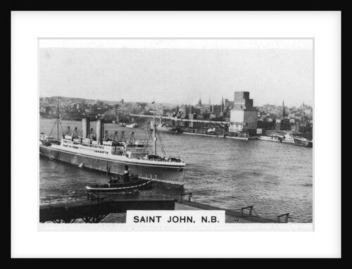 Saint John Harbour, New Brunswick, Canada by Anonymous