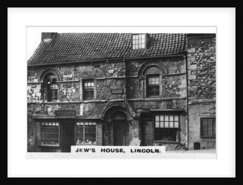 'Jew's House', Lincoln by Anonymous