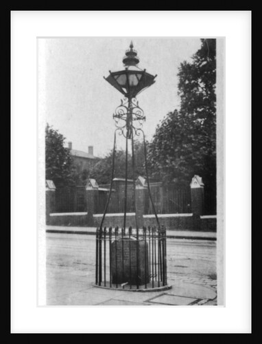 Dick Whittington Stone, Highgate Hill, London by Anonymous