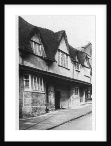 'Old House, Sheep Street, Wellingborough', Northamptonshire by Anonymous