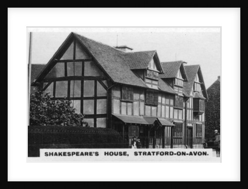 Shakespeare's house, Stratford-on-Avon, Warwickshire by Anonymous