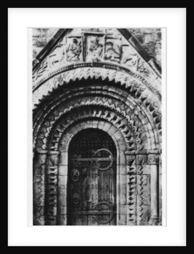 Norman Porch, Adel Church, Leeds by Anonymous