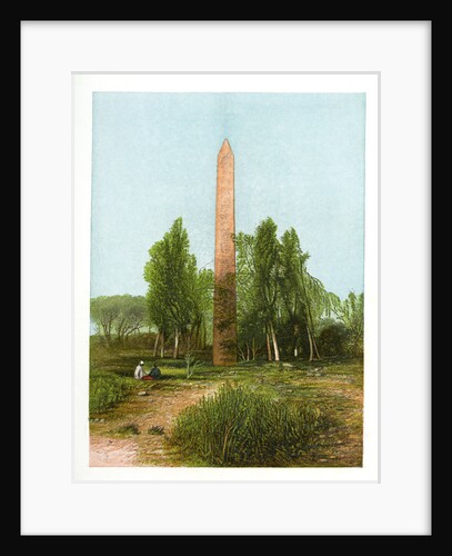 Obelisk at Heliopolis, Egypt by W Dickens