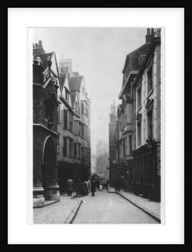 Gabled houses, Cloth Fair, London by Anonymous